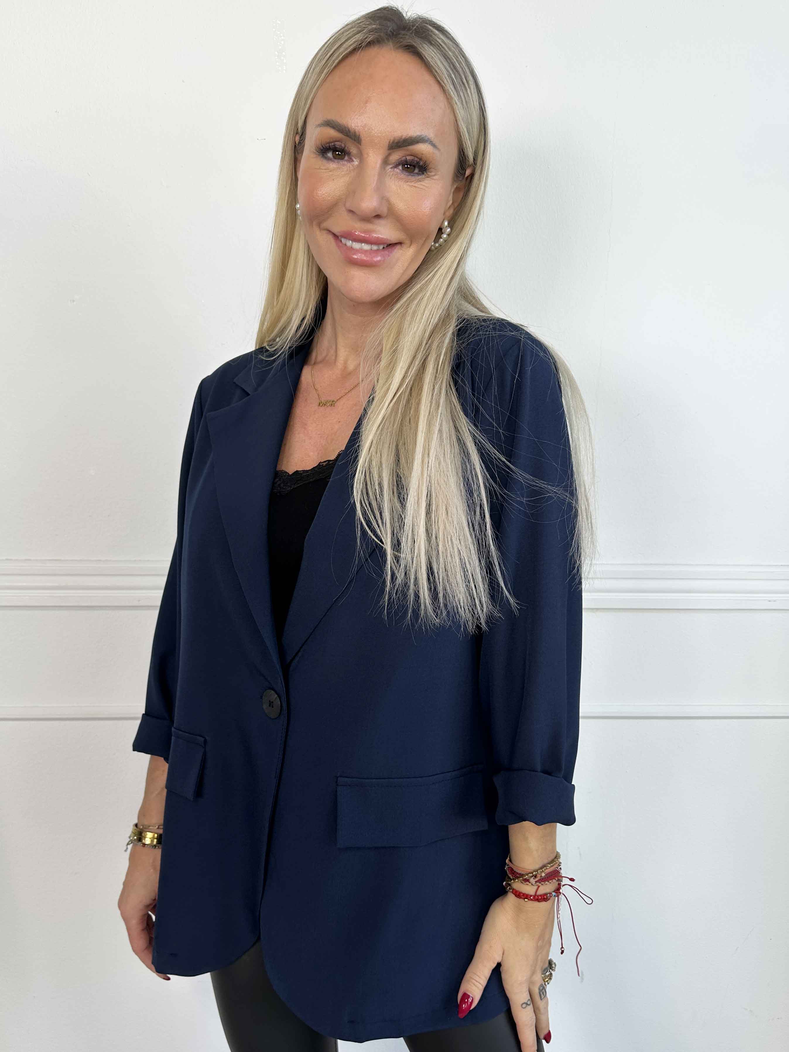 Lanthe Plain - Snygg enfärgad kavaj